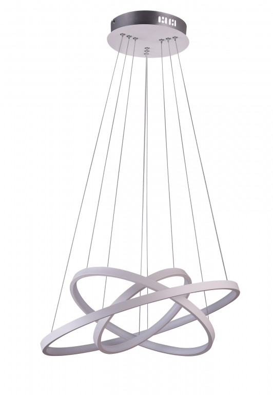 Pendente Casual Light Studioluce Montreal Branco 35W 3000K Ø600/500/400mm QPD1303-BR 