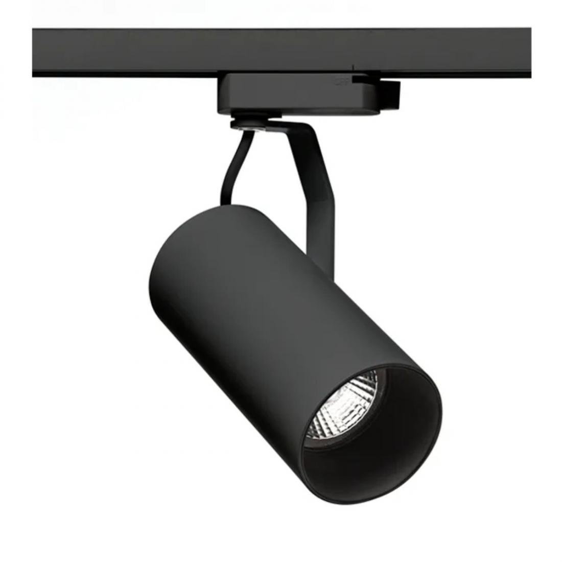 Spot para Trilho Stella Flow Preto PAR20 E27 Ø72x150x150mm SD1950PTO