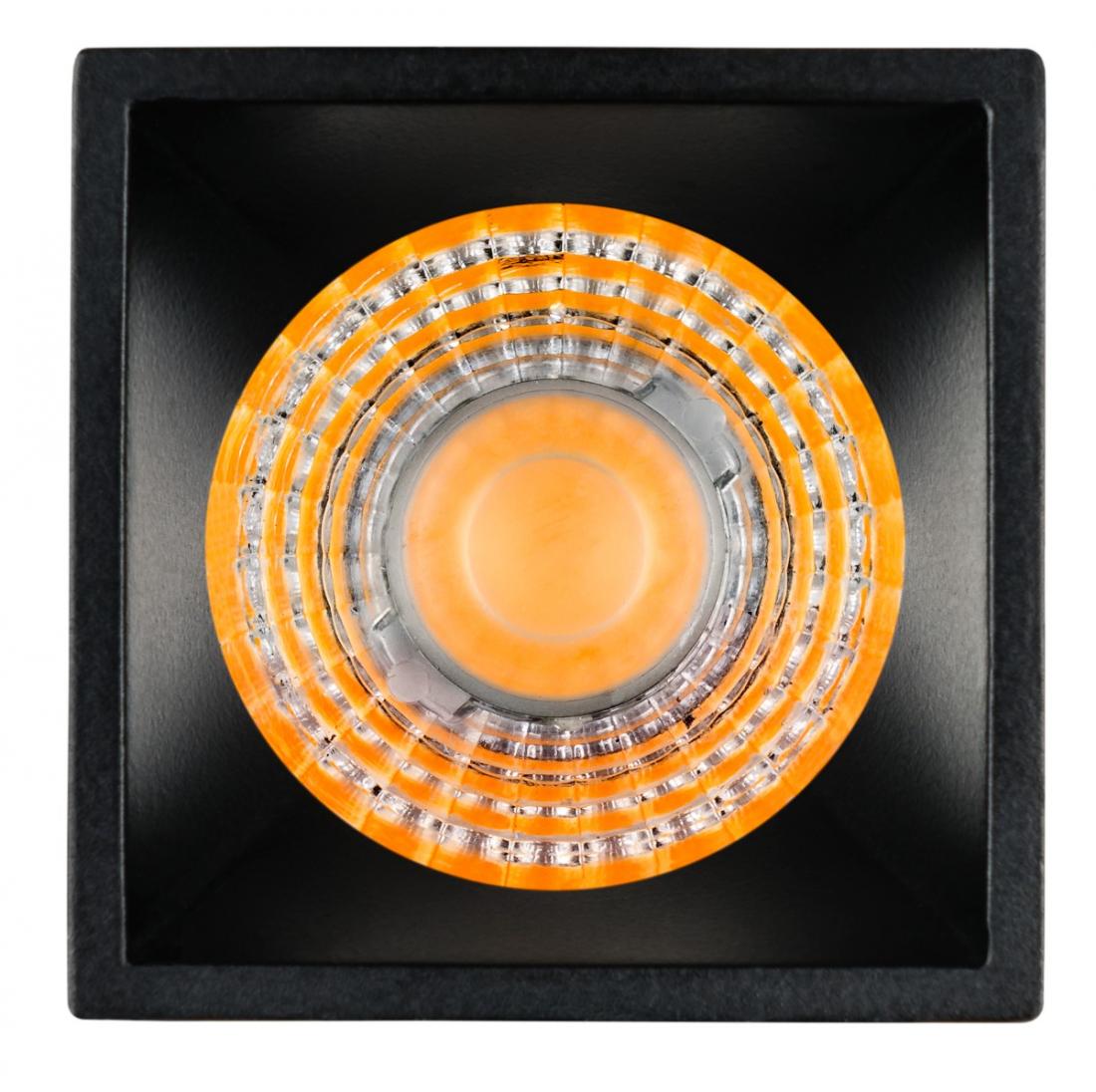 Espeto Jardim Stella Hide Recuado 5 Watts 36° 3000K IP67 Preto STH8723/30
