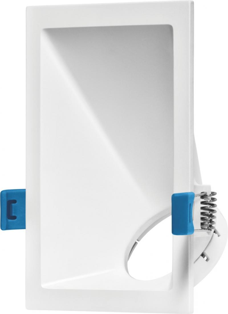 Spot Embutido Angular Stella Square Angle Branco 40° Dicróica 132x96mm STH8975BR