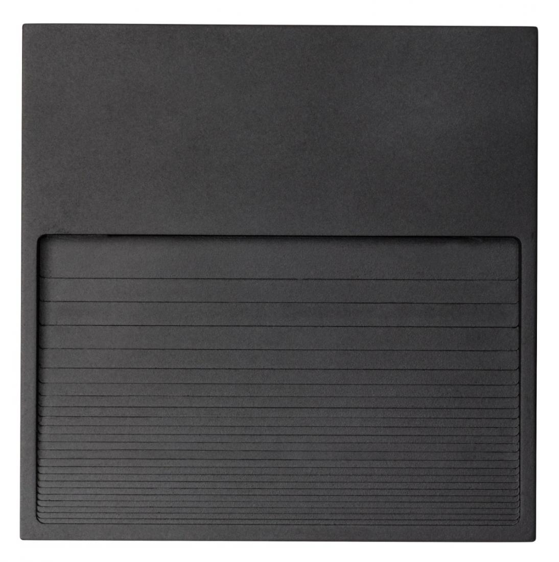 Balizador Sobrepor Stella Big Neu Preto 3 Watts 3000K IP65 STH8756/30