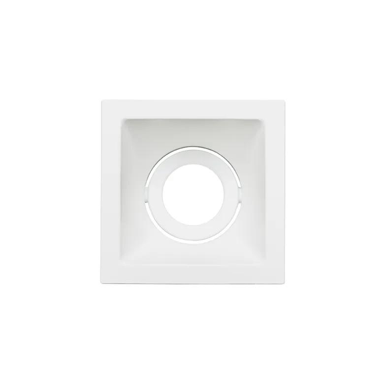 Spot Embutido Direcionável Stella Square Branco Mini Dicróica 74x74mm STH8910BR