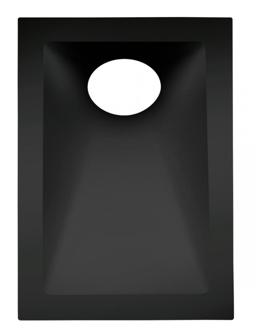 Spot Embutido Angular Stella Square Angle Preto 40° Dicróica 132x96mm STH8975PTO