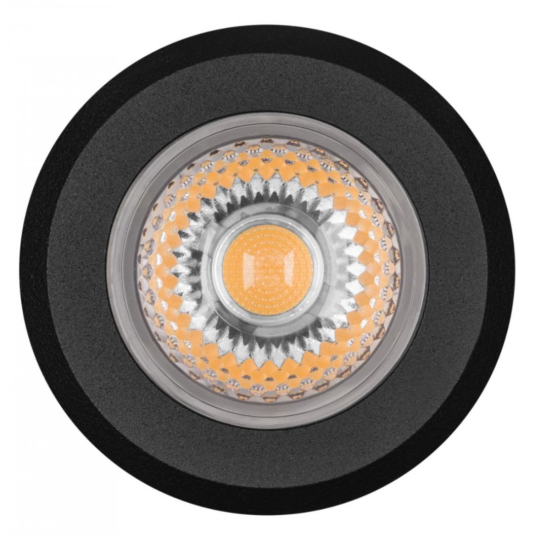 Embutido de Solo Stella Focco 10 Watts Preto 3000K IP67 30° Bivolt STH7707/30
