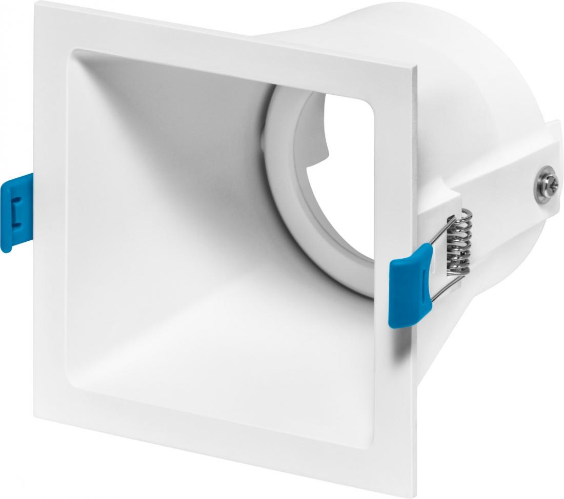 Spot Embutido Direcionável Stella Square Ghost Branco PAR20 112x112mm STH8950BR