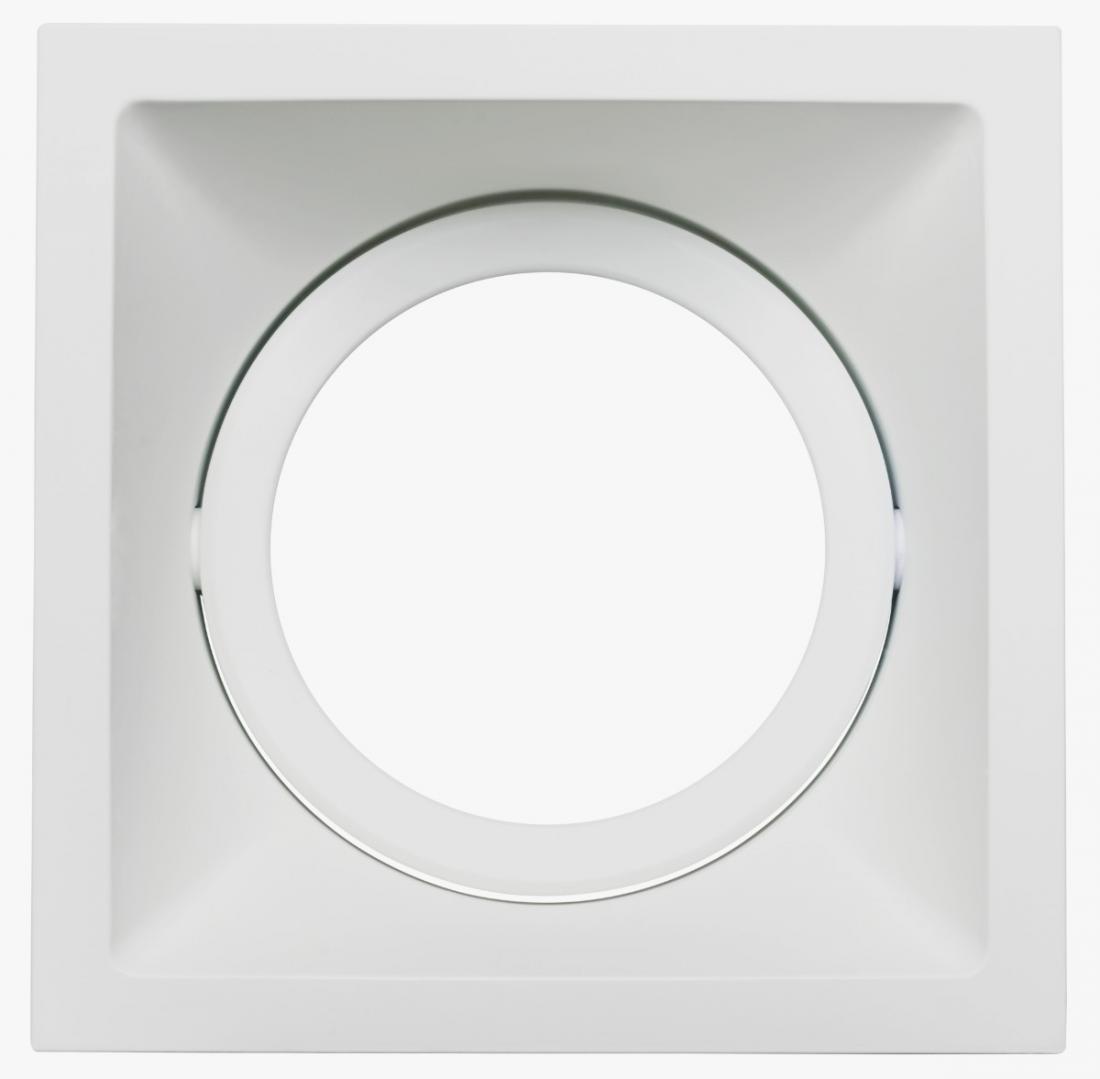 Spot Embutido Direcionável Stella Square Branco AR111 160x160mm STH8935BR