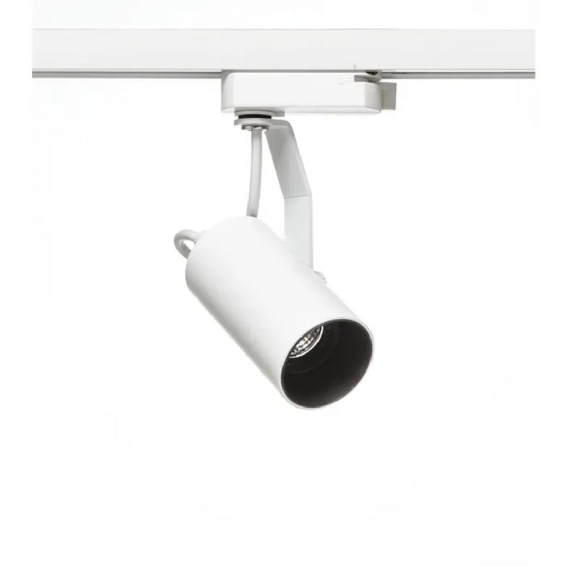 Spot para Trilho Stella Flow Branco MR11 Mini Dicróica GU10 Ø50x123x92mm SD1930BR