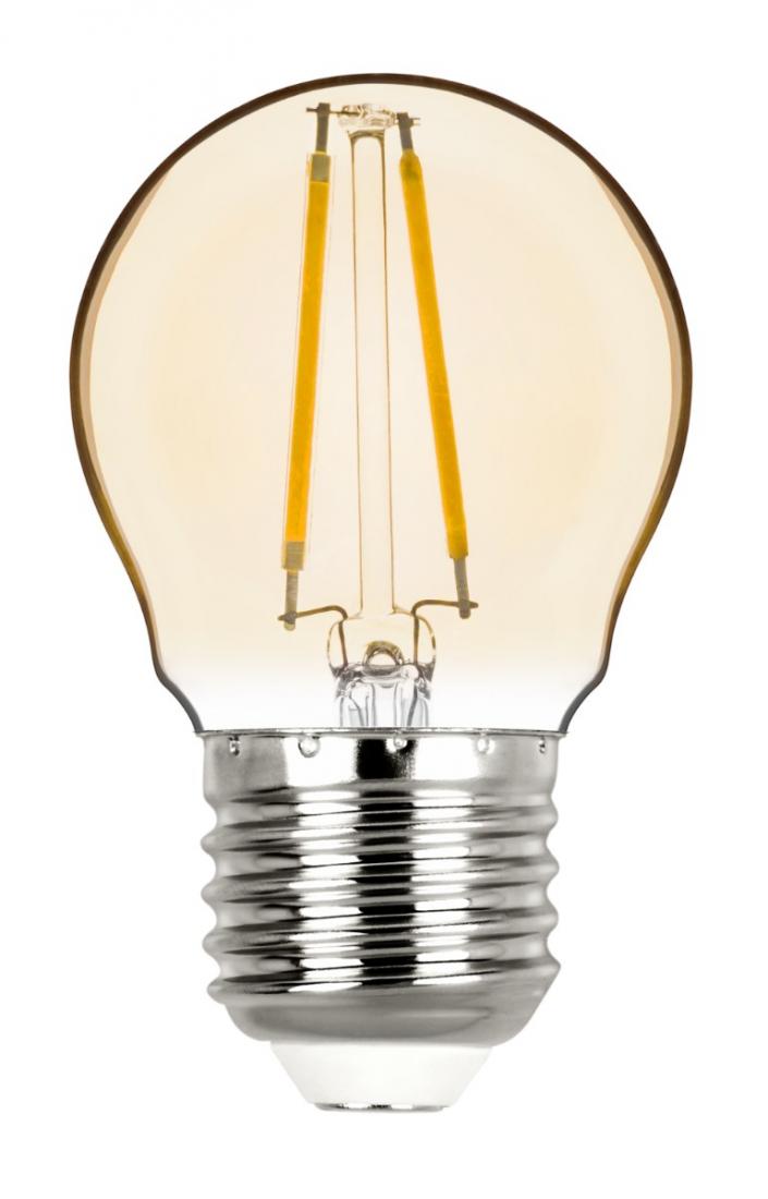 Lâmpada LED Stella Bolinha Mini Bulbo Filamento Vintage 2 Watts 2400K Bivolt STH6334/24