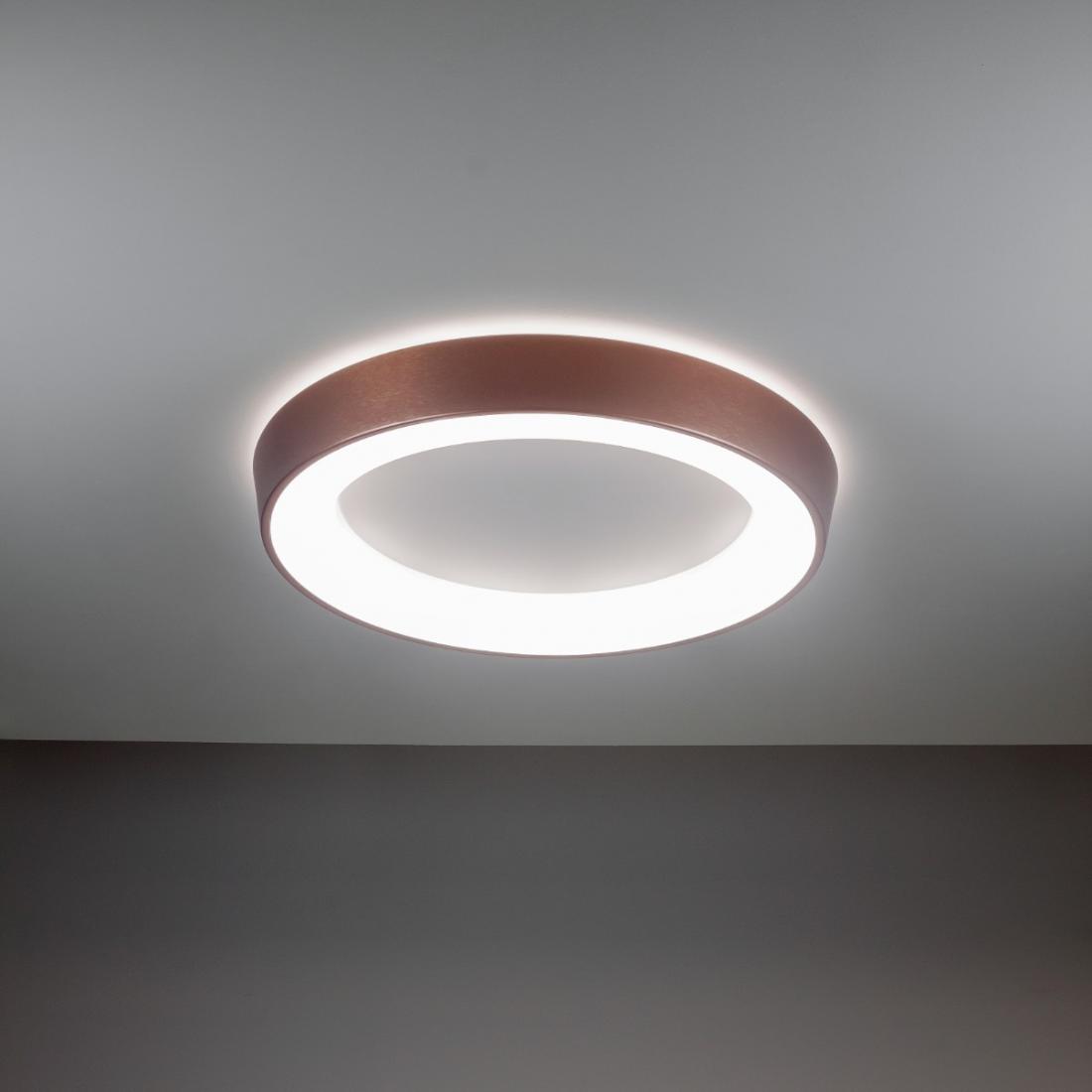 Plafon Sobrepor Newline Apollo 33,6 Watts Bivolt Ø600X85mm 582LED
