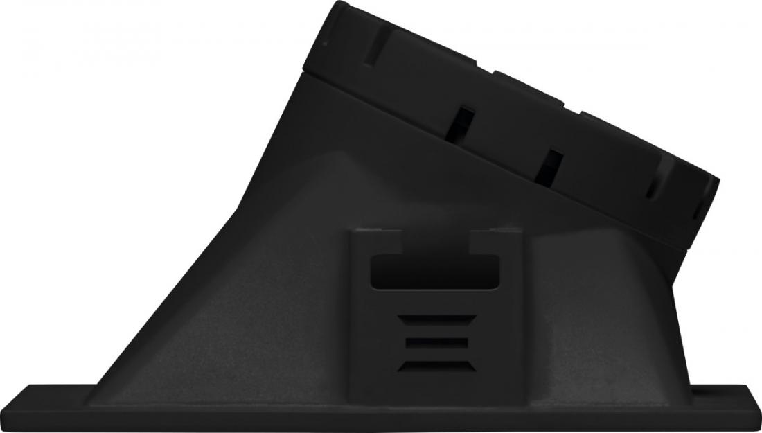 Spot Embutido Angular Stella Square Angle Preto 25° Dicróica 96x96mm STH8970PTO