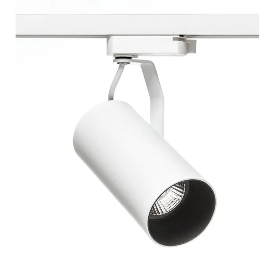 Spot para Trilho Stella Flow Branco PAR20 E27 Ø72x150x150mm SD1950BR