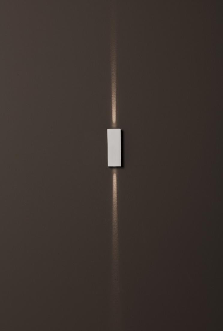 Arandela Stella Wall Mini 5 Watts 3000K IP65 100x36mm Branco Fachos Fechados STH9732BR/30