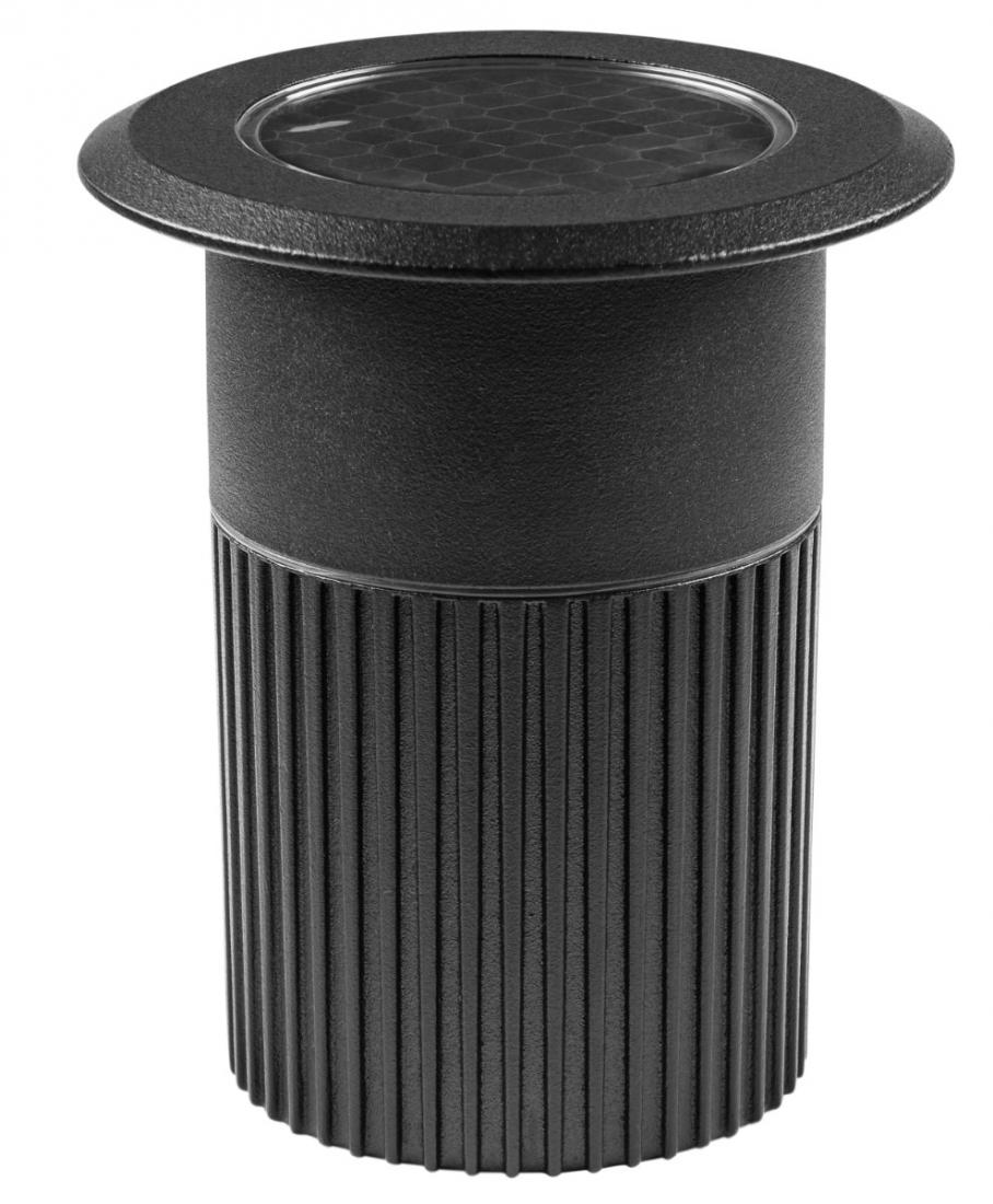 Embutido de Solo Stella Focco Grid 10 Watts 3000K IP67 12° Bivolt Grade Antiofuscante Preto STH8717/30