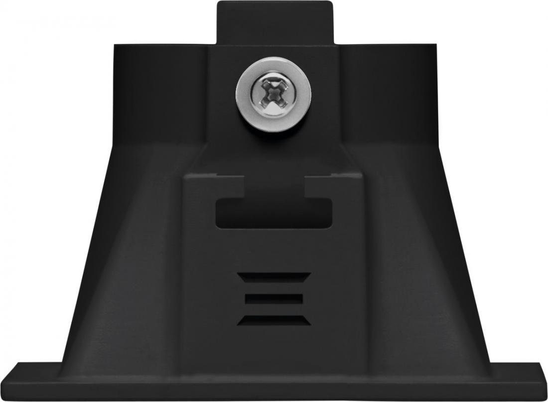 Spot Embutido Direcionável Stella Square Preto Mini Dicróica 74x74mm STH8910PTO