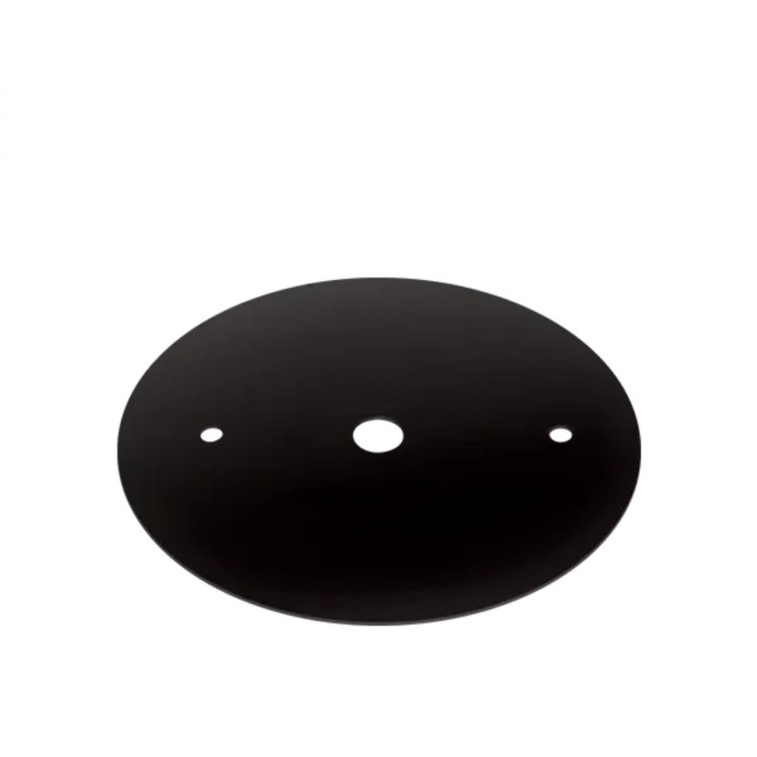 Canopla Plana para Trilho Stella SD1000PTO Preto