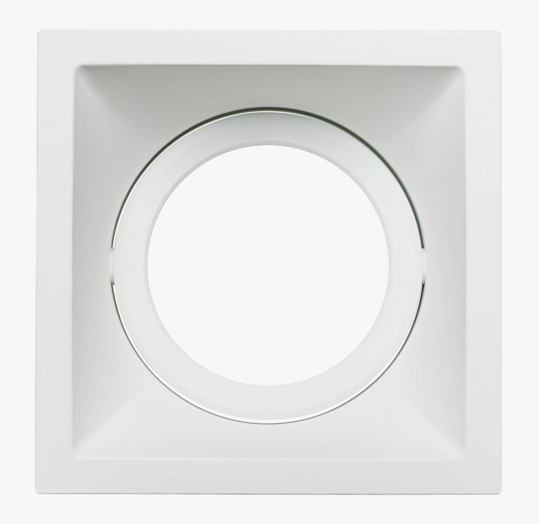 Spot Embutido Direcionável Stella Square Branco PAR30 140x140mm STH8925BR
