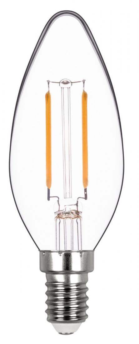 Lâmpada Stella Vela Lisa Filamento 220V E14 2,5 Watts 2700K STH20302/27