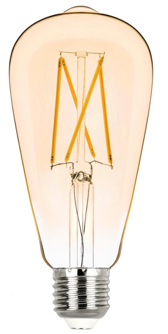 Lâmpada LED Stella ST64 Filamento Vintage  2 Watts 2400K Bivolt STH6338/24
