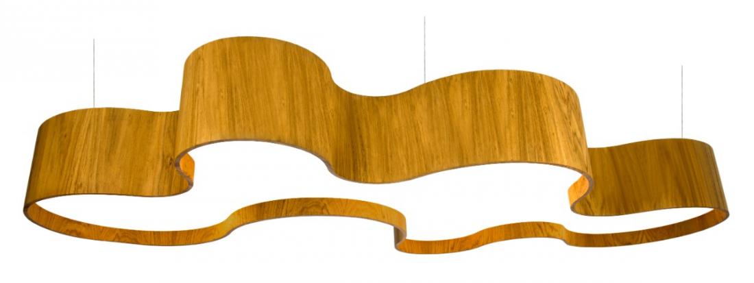 Pendente Accord Orgânico Nuvem 14L E27 2000x200x850mm 1258