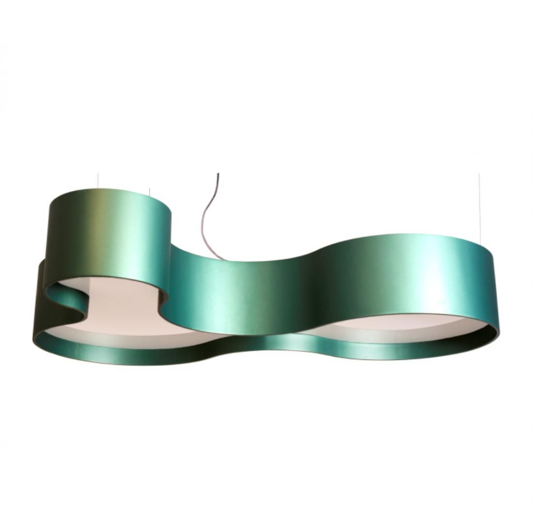 Pendente Accord Orgânico Semi Cilíndrico KS 5L E27 800x550x200mm 1216