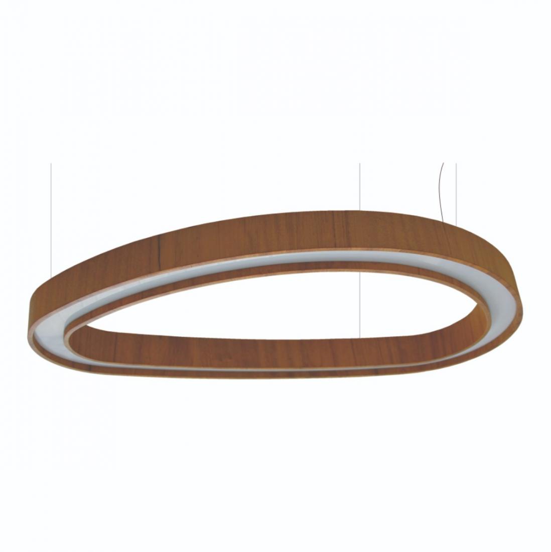 Pendente Accord Orgânico Slim Gota 28 Watts 2700K Bivolt 1140x630x50mm 1331LED