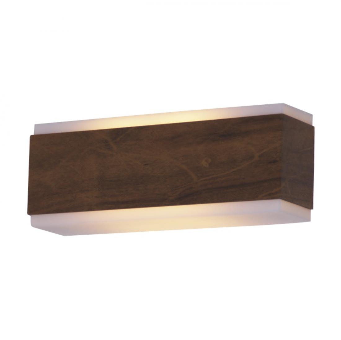 Arandela Accord Retangular Clean 2L E27 350x85x120mm 407
