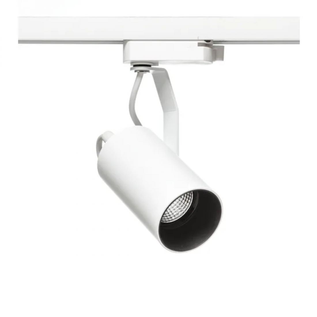 Spot para Trilho Stella Flow Branco MR16 Dicróica GU10 Ø60x136x106mm SD1940BR