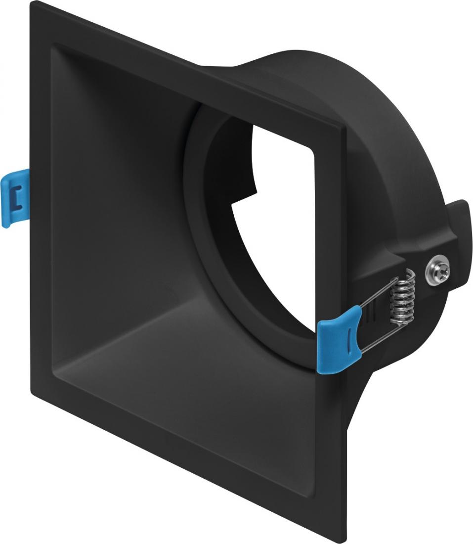 Spot Embutido Direcionável Stella Square Preto PAR30 140x140mm STH8925PTO