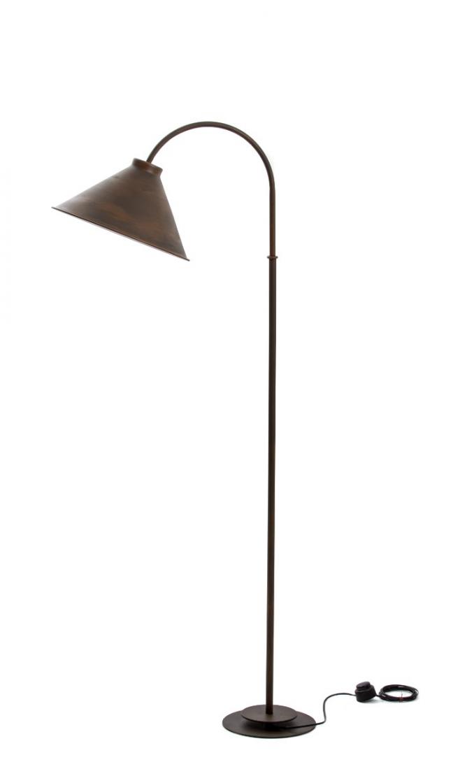 Coluna Foco Metallo Campo Articulada Cúpula Metal 1L E27 CO 301