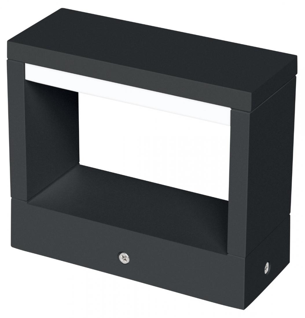 Arandela LED Stella Recognizer 15cm 7 Watts 3000K IP65 Bivolt Preto STH9726/30