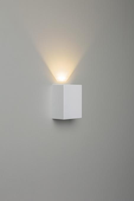 Arandela Stella Effekt 4 Watts 3000K IP65 Facho Simples Aberto 120x90mm Branco STH6734/30