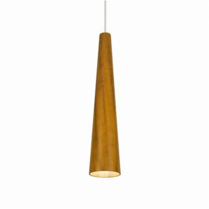 Pendente Accord Cônico Longo Liso 1L E27 Ø100x500mm 1276