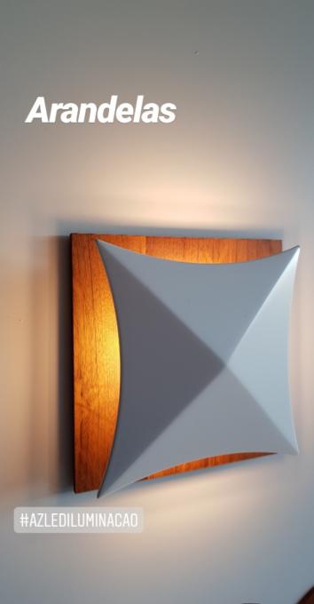 Arandela Accord Diamante 5 watts 2700K 
 Bivolt 160x52x160mm 4064LED