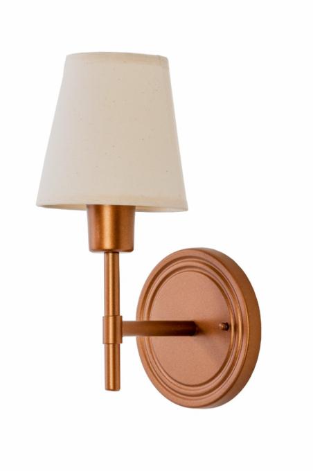 Arandela Foco Metallo Amalfi Cúpula Tecido 1L E27 280x130x280mm AR 106/1