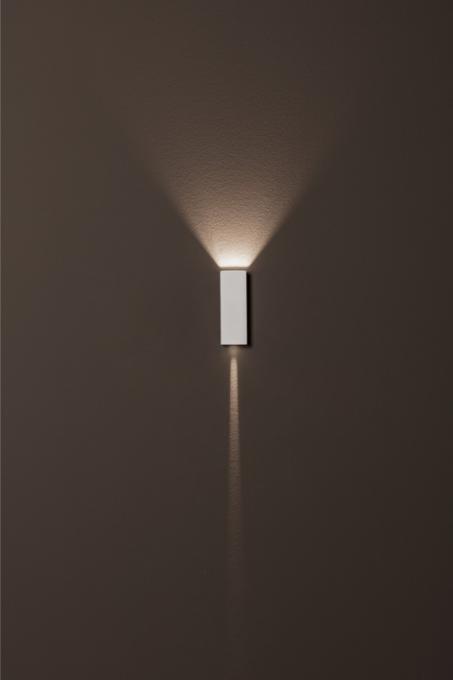Arandela Stella Wall Mini 5 Watts 3000K IP65 100x36mm Branco Facho Aberto/Fechado STH9731BR/30