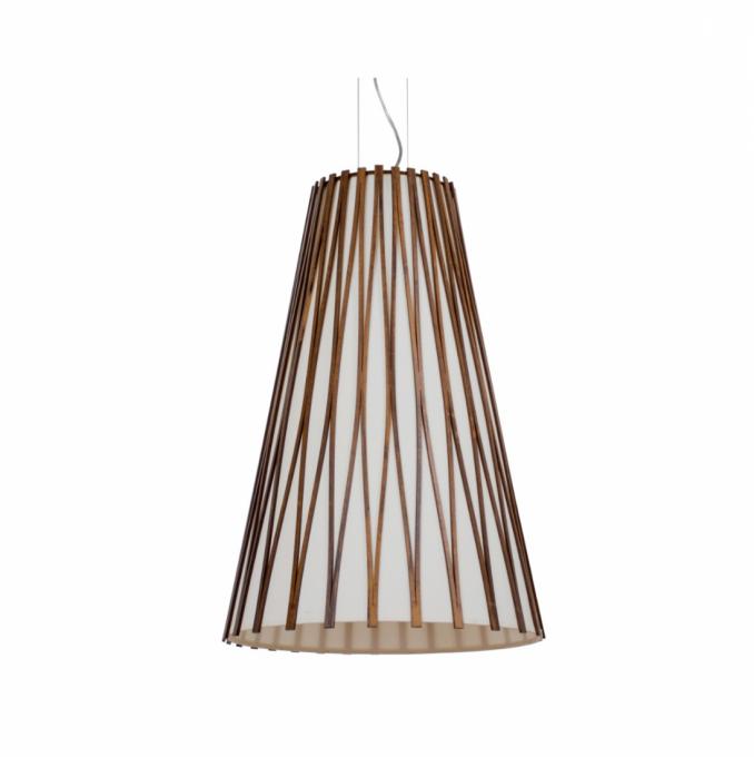 Pendente Accord Cônico Living Hinges 1L E27 Ø260x410mm 1241
