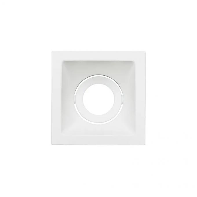 Spot Embutido Direcionável Stella Square Branco Mini Dicróica 74x74mm STH8910BR