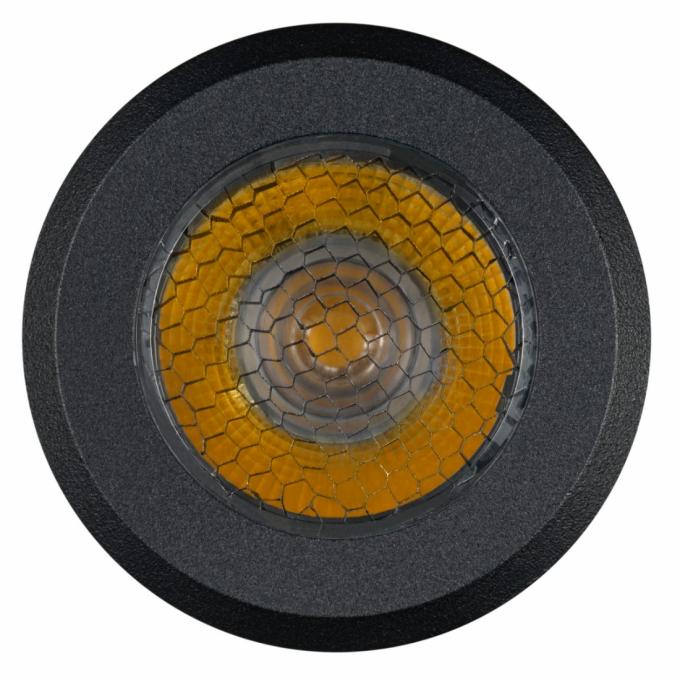 Embutido de Solo Stella Focco Grid 10 Watts 3000K IP67 12° Bivolt Grade Antiofuscante Preto STH8717/30