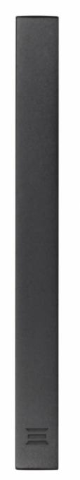 Balizador Sobrepor Stella Big Neu Preto 3 Watts 3000K IP65 STH8756/30