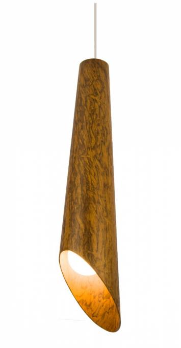 Pendente Accord Cone Liso Longo Cortado 1L E27 Ø150x700mm 1277