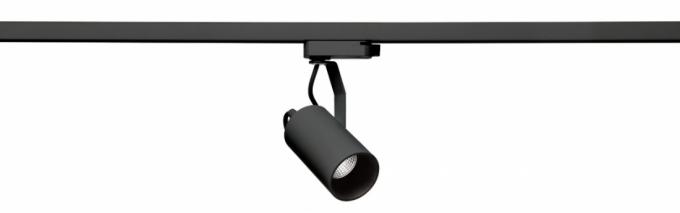 Spot para Trilho Stella Flow Preto MR16 Dicróica GU10 Ø60x136x106mm SD1940PTO