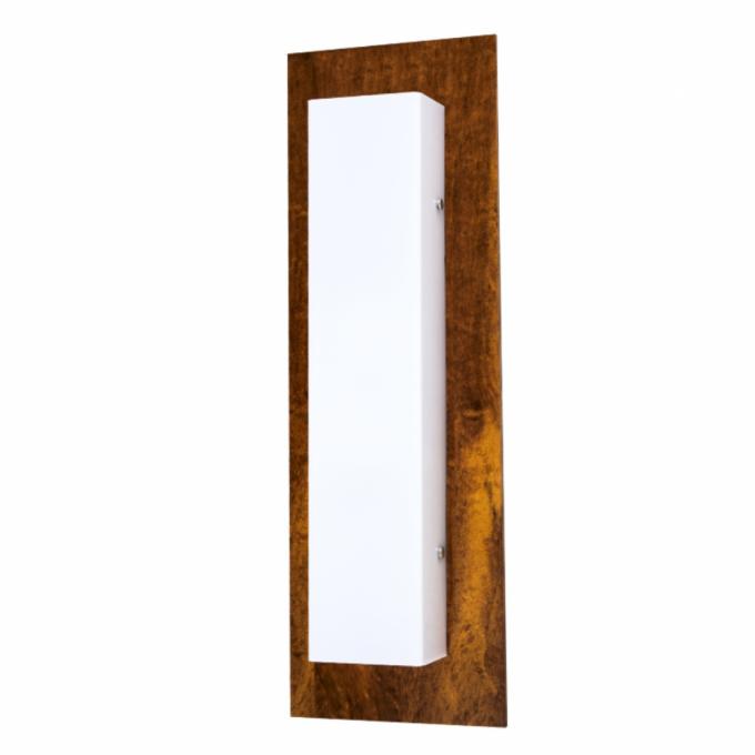 Arandela Accord Retangular Clean 2L E27 200x85x600mm 437