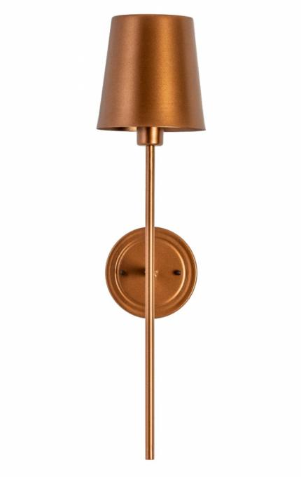 Arandela Foco Metallo Tocheiro Cúpula Metal 1L E27 610x150x180mm AR 105/M