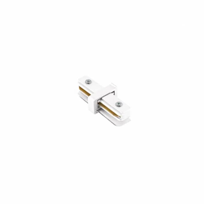 Conexão Reta Stella Branco para Trilho Sobrepor SD1043BR