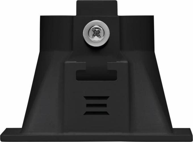 Spot Embutido Direcionável Stella Square Preto Mini Dicróica 74x74mm STH8910PTO