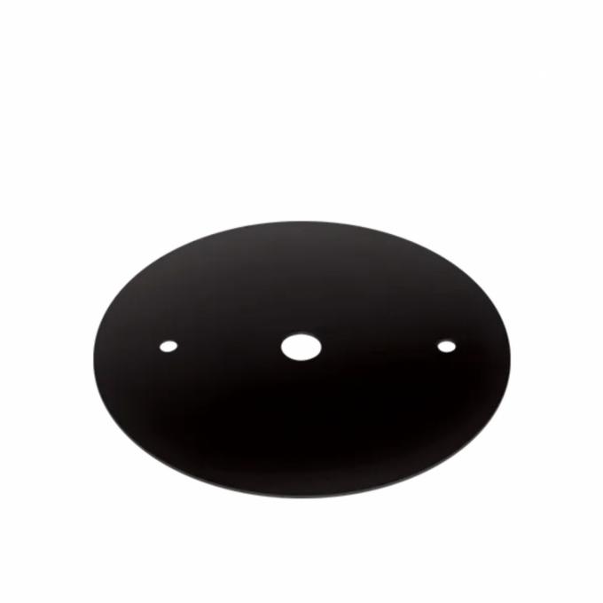 Canopla Plana para Trilho Stella SD1000PTO Preto