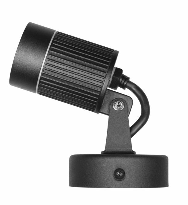 Spot LED Stella Focco Redondo 7 Watts 3000K IP65 Preto STH7701/30
