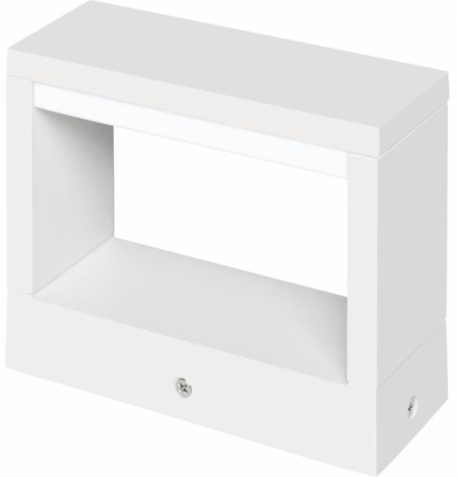 Arandela LED Stella Recognizer 15cm 7 Watts 3000K IP65 Bivolt Branco STH5726/30