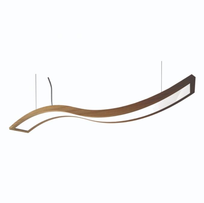 Pendente Accord Onda 48 Watts 2700K Bivolt 1600x205x50mm 1300LED