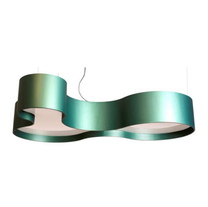 Pendente Accord Orgânico Semi Cilíndrico KS 5L E27 800x550x200mm 1216
